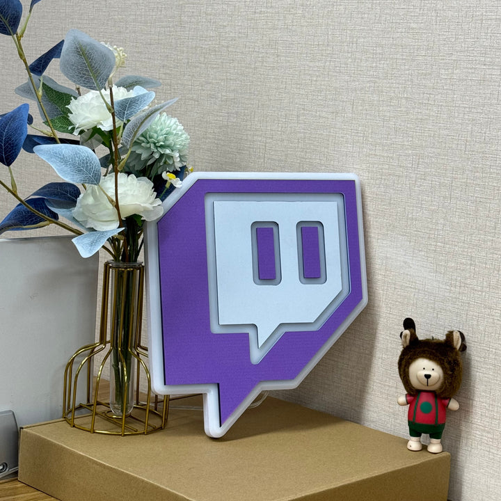 "Logo Twitch" Neon Like