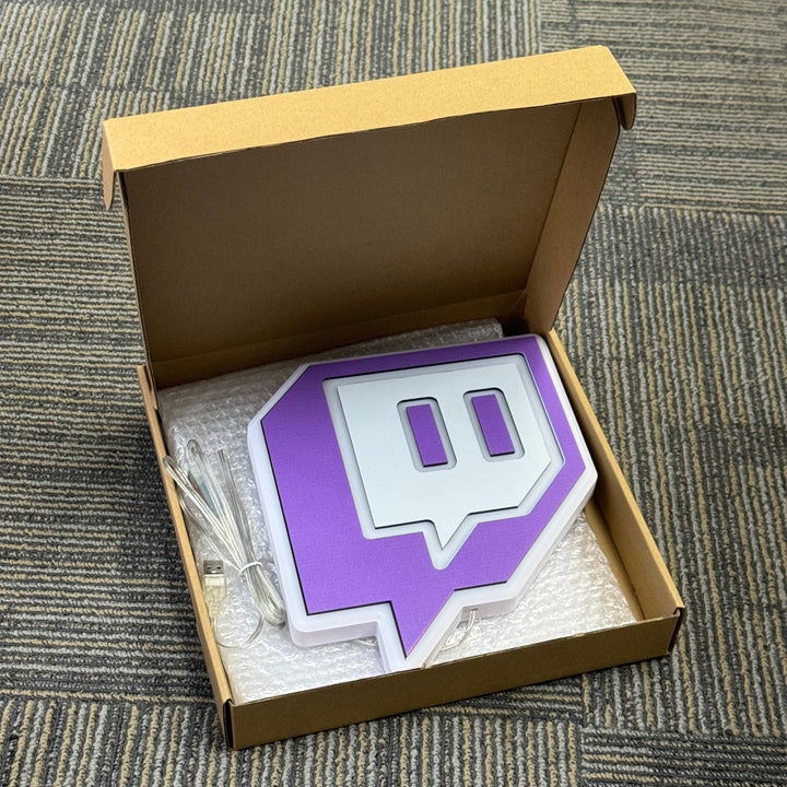 "Logo Twitch" Neon Like