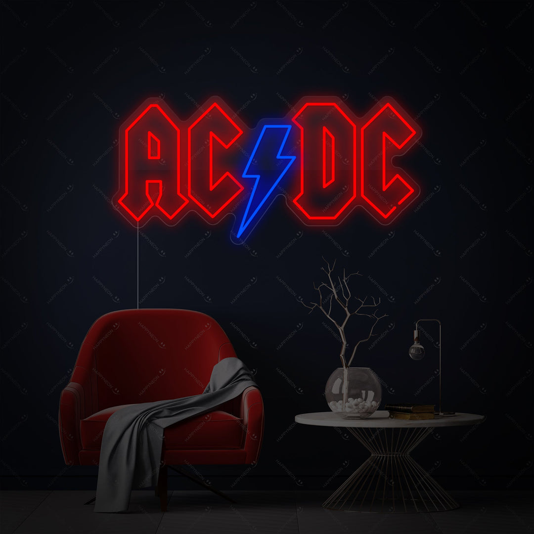 "ACDC" Enseigne néon