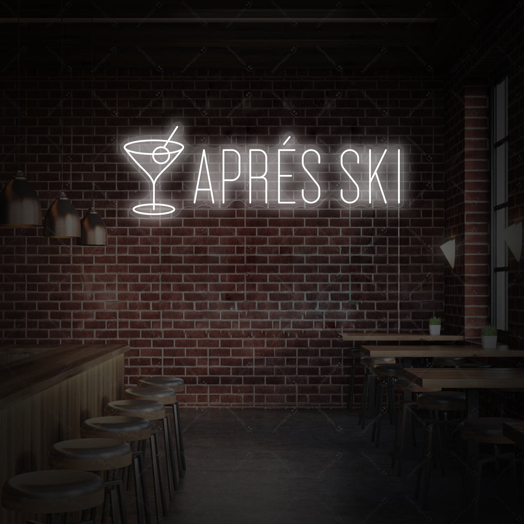 "Après Ski" Enseigne néon