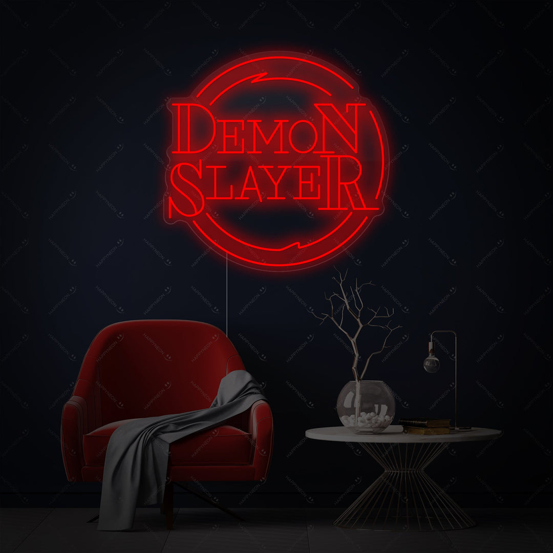 "Demon Slayer" Enseigne néon