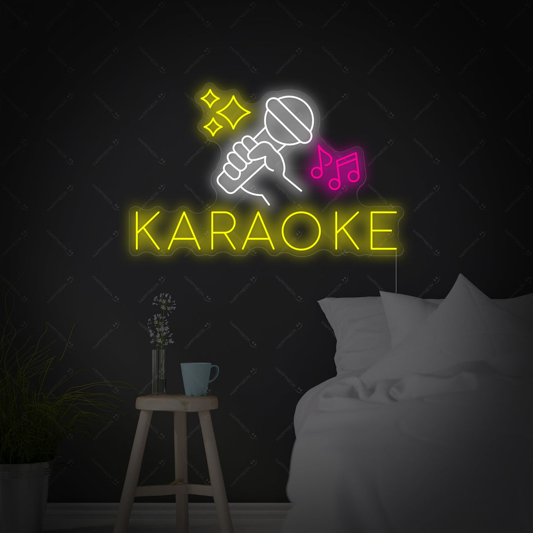 "Karaoke" Enseigne néon