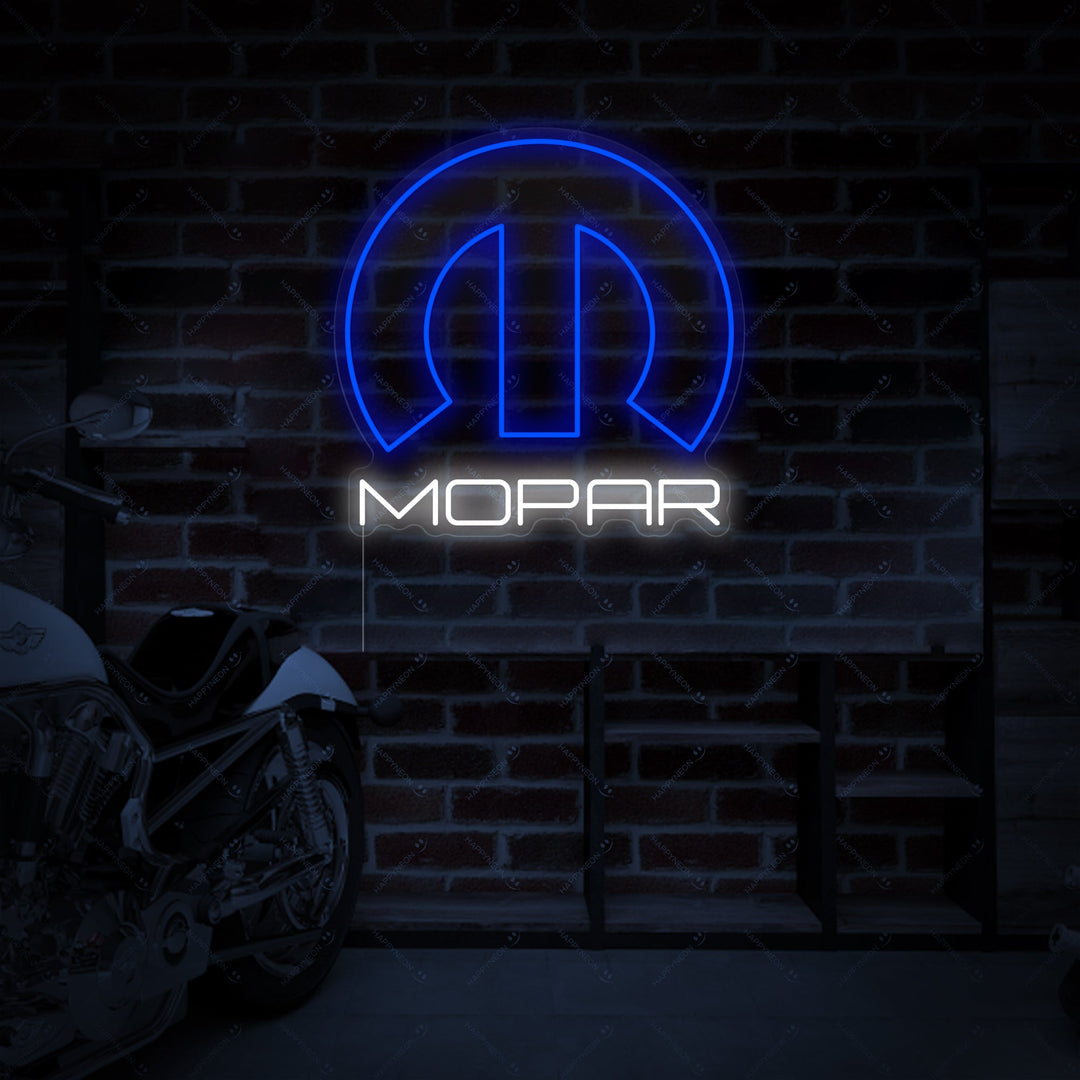 "Mopar" Enseigne néon
