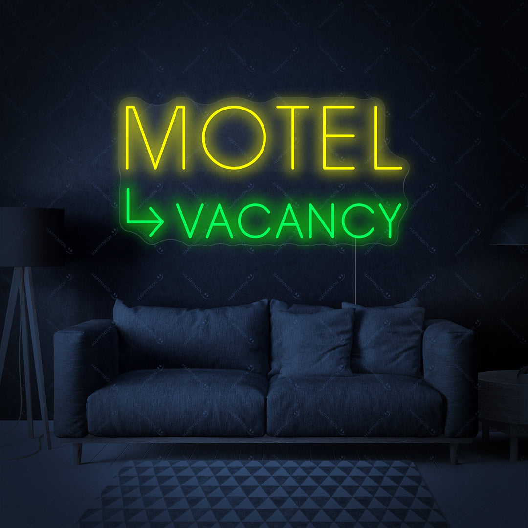 "Motel Vacancy" Enseigne néon