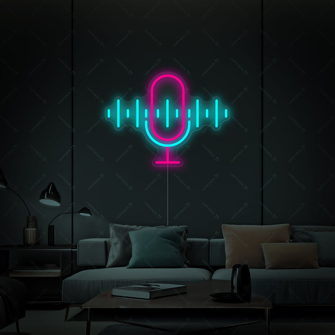 "Podcast" Enseigne néon