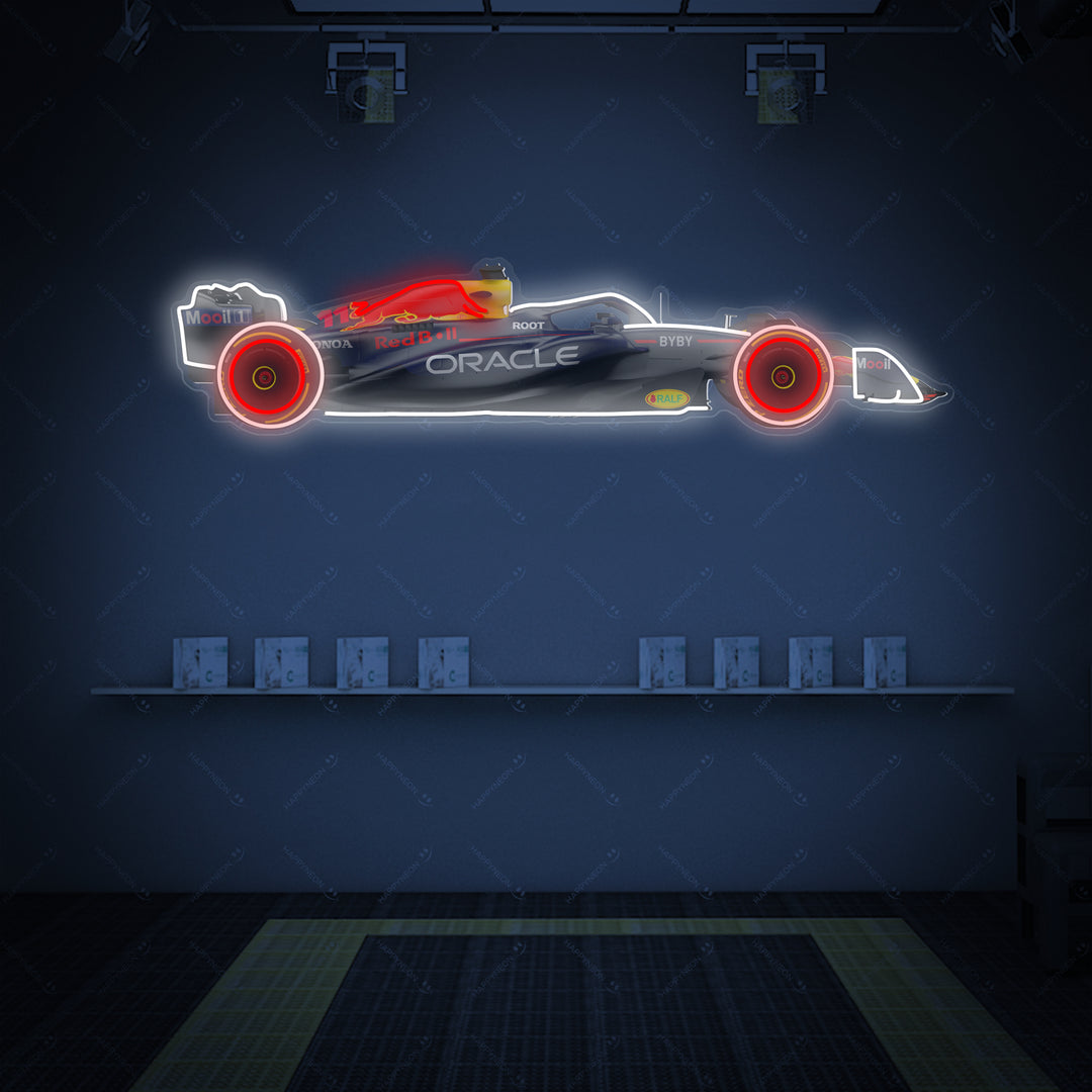 "RedBull F1" Enseigne néon, Decoration Formule 1