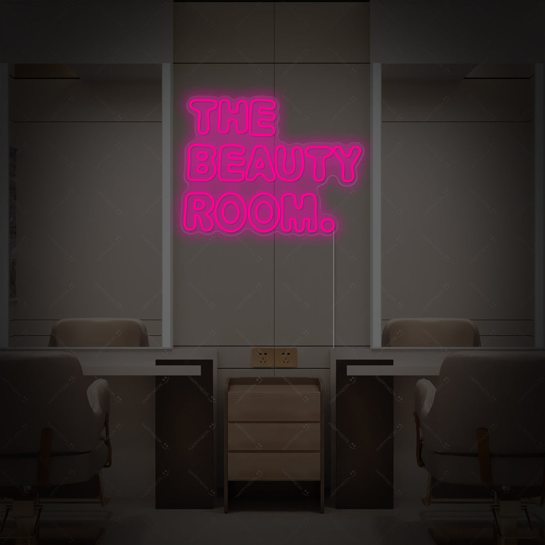 "The Beauty Room" Enseigne néon
