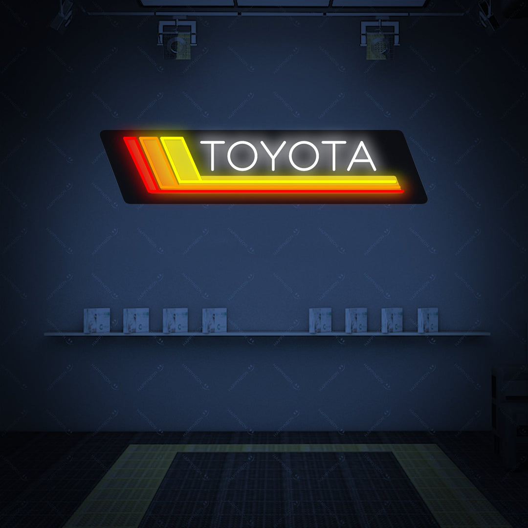 "Toyota" Enseigne néon