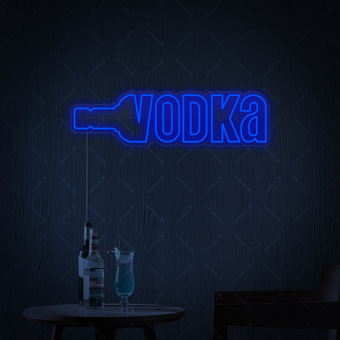 "Vodka" Enseigne néon
