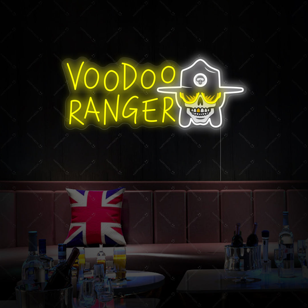"Voodoo Ranger" Enseigne néon