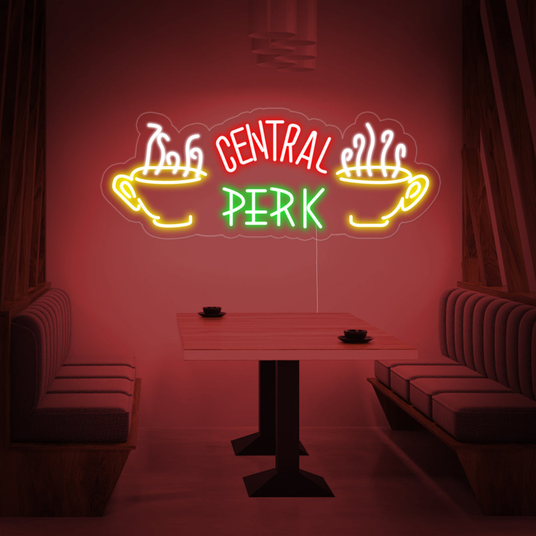 "Central Perk" Enseigne Lumineuse en Néon
