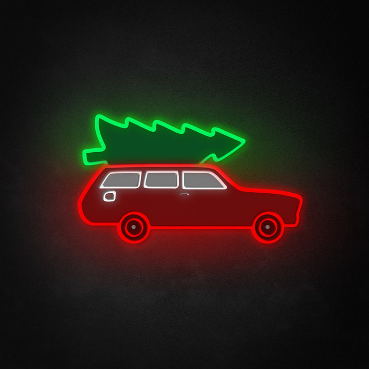 "Chariot de Noël" Neon Like