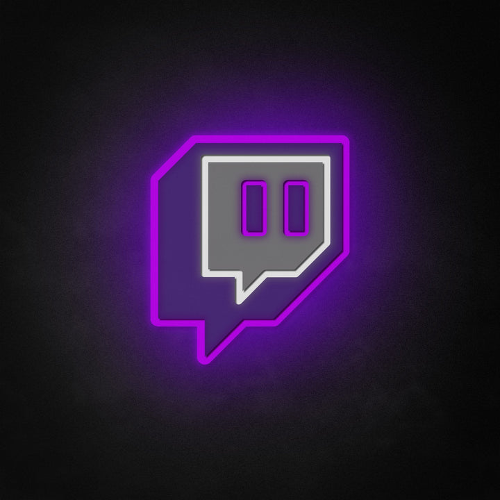 "Logo Twitch" Neon Like