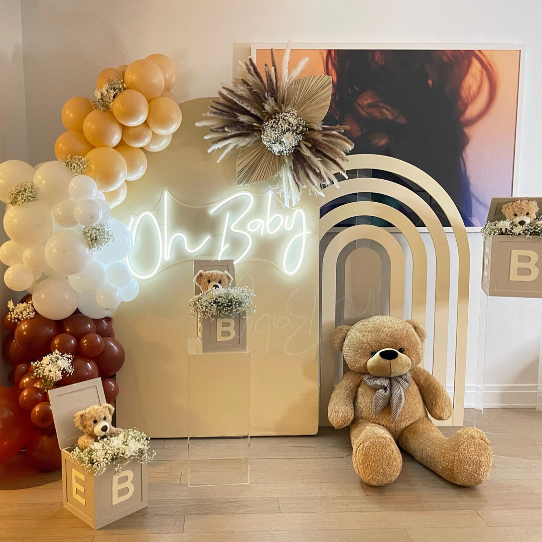 "Oh Baby" Enseigne Lumineuse en Néon (Stock: 3 unités)