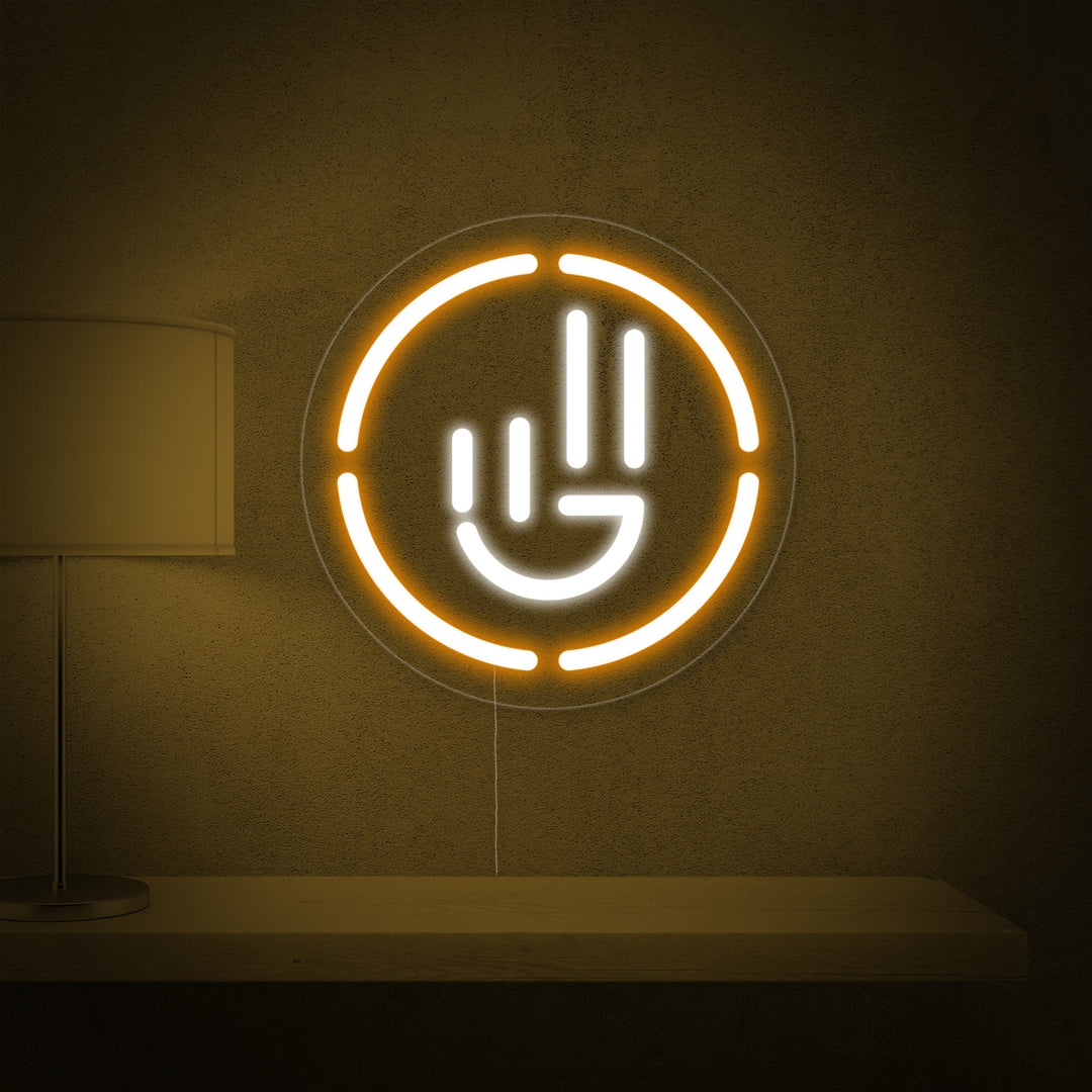 “Programme D'assistance à La Clientèle De Jeep Wave” Enseigne Lumineuse en Néon