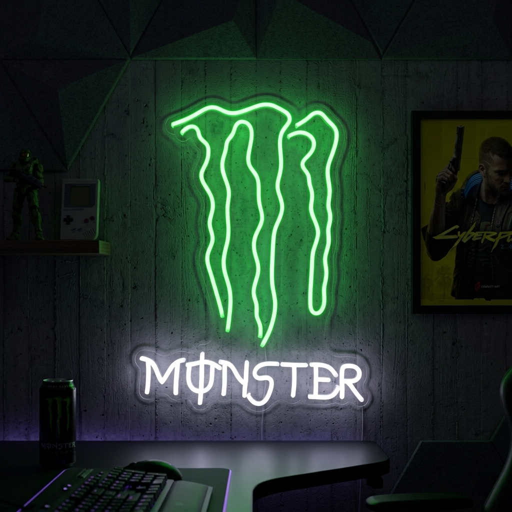 Monster Enseigne Lumineuse en Néon
