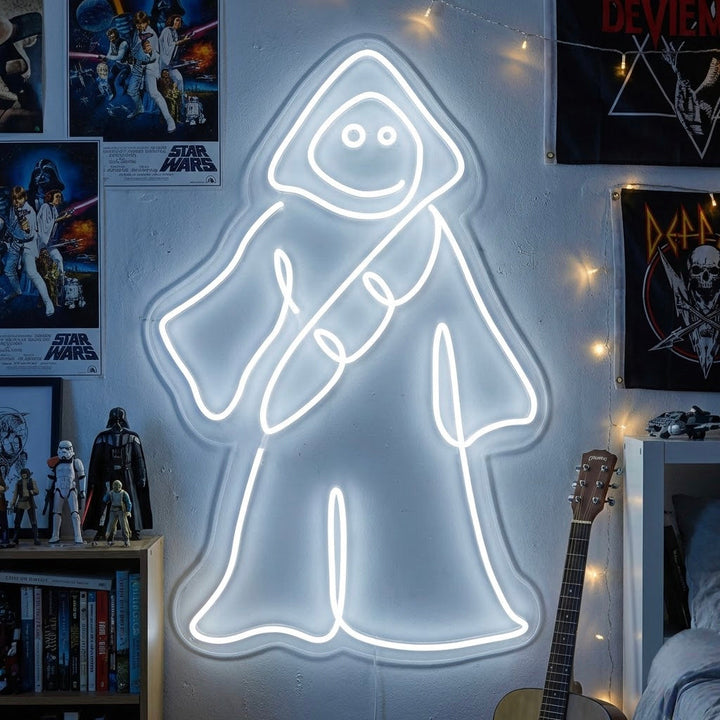 "Jawa Peuple Des Sables" Enseigne Lumineuse en Néon