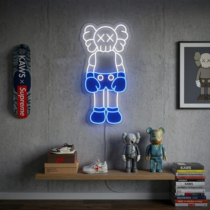 "KAWImprimé UV, Anime" Enseigne Lumineuse en Néon