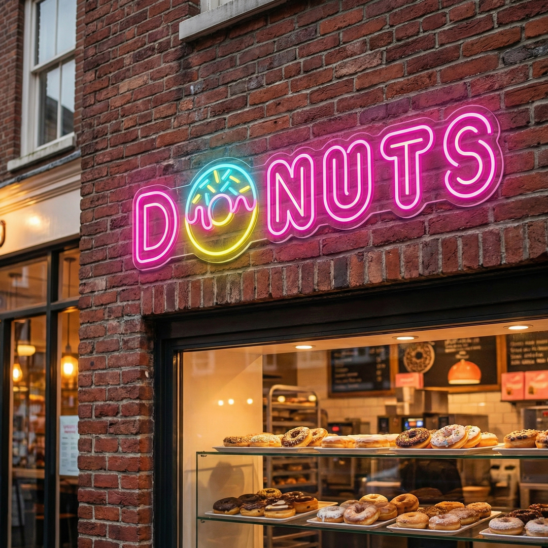 "Donut" Enseigne néon