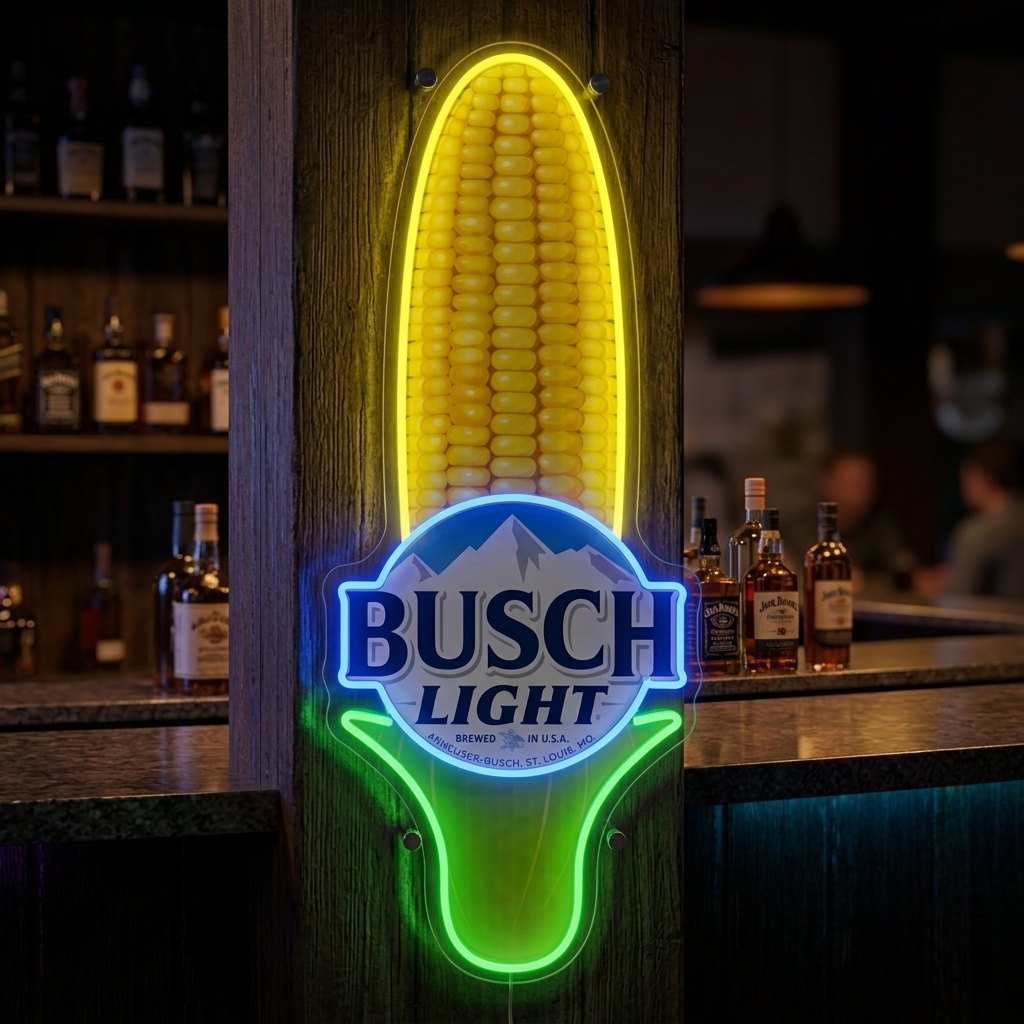 "Corn Beer Logo" Enseigne néon