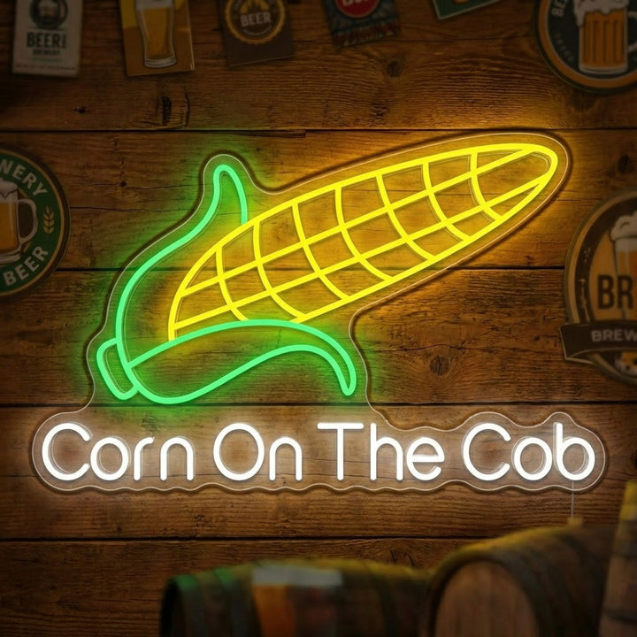 "Corn On The Cob" Enseigne néon