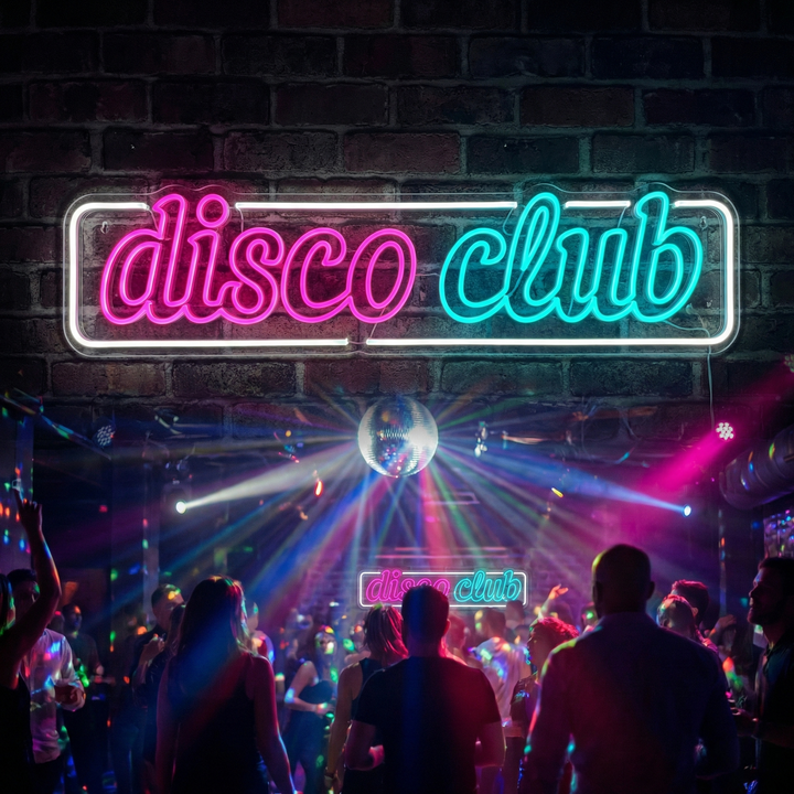 "Disco Club" Enseigne néon