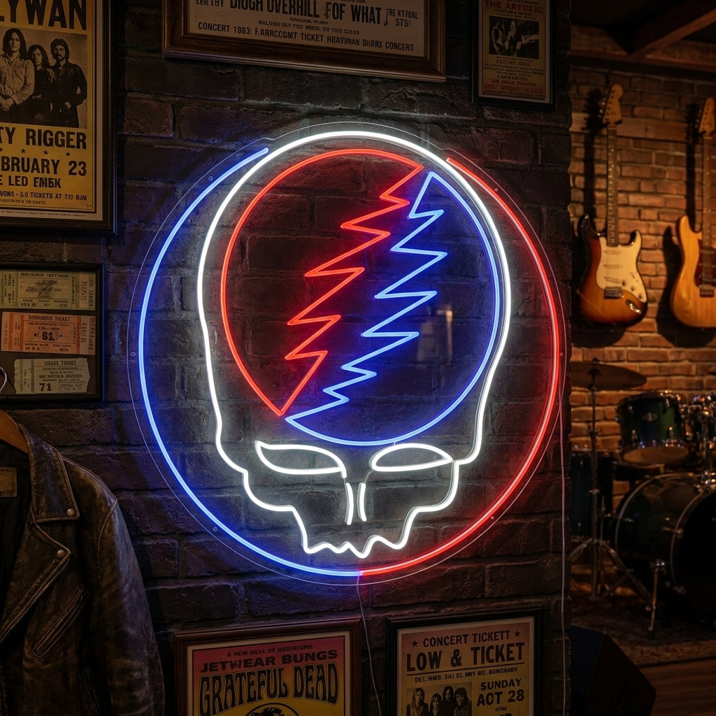 "Grateful Dead" Enseigne néon