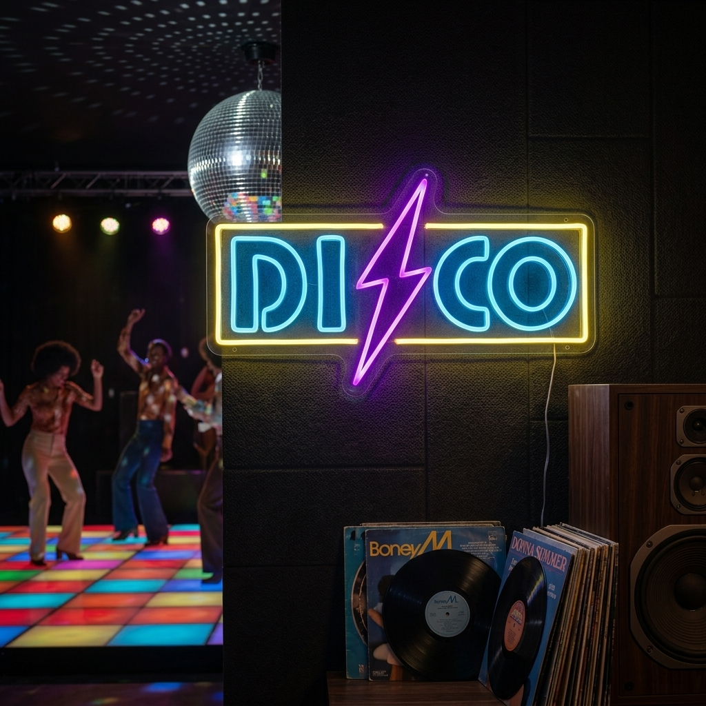 "Disco" Enseigne néon
