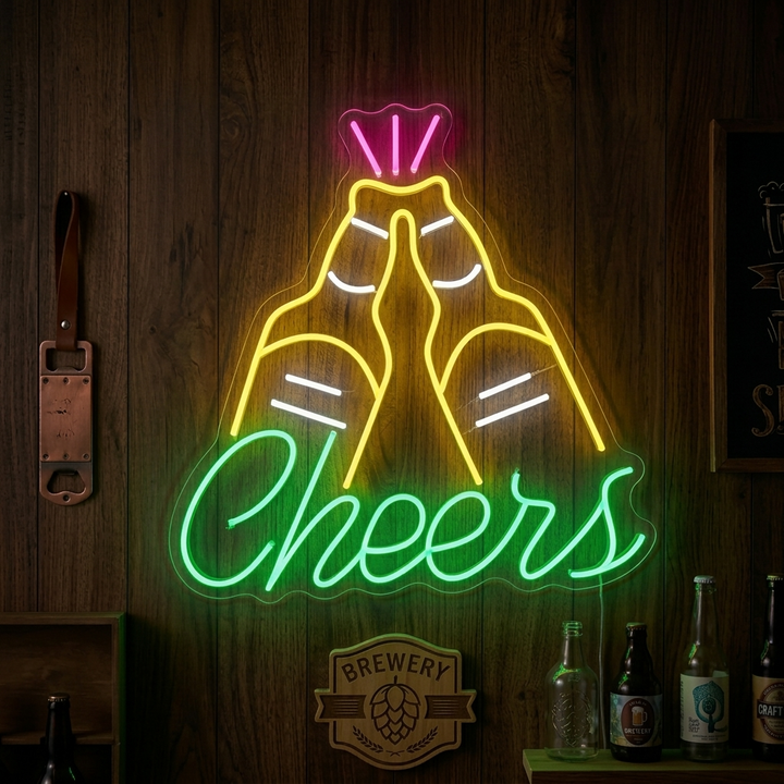 "Cheers" Enseigne néon
