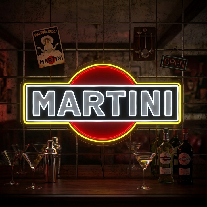 "Logo Martini" Enseigne néon