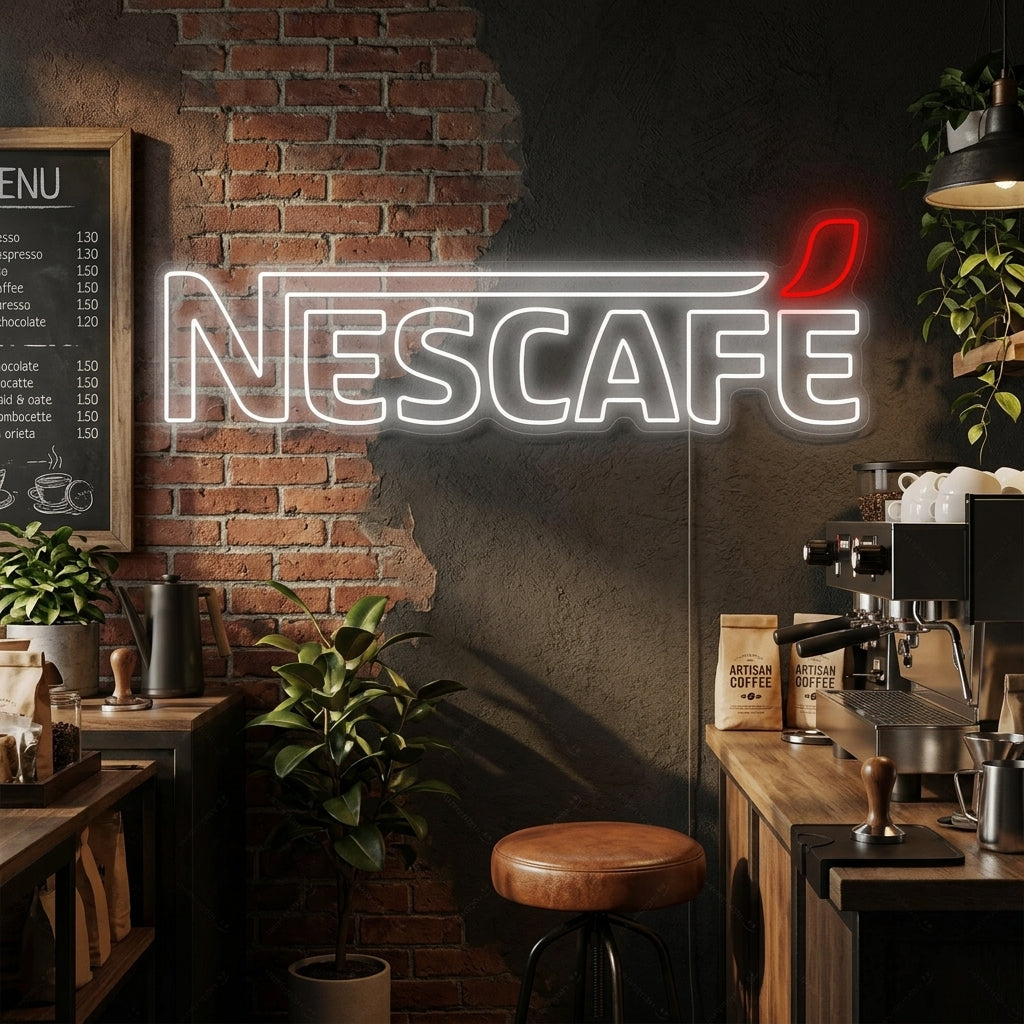 "Nescafe" Enseigne néon
