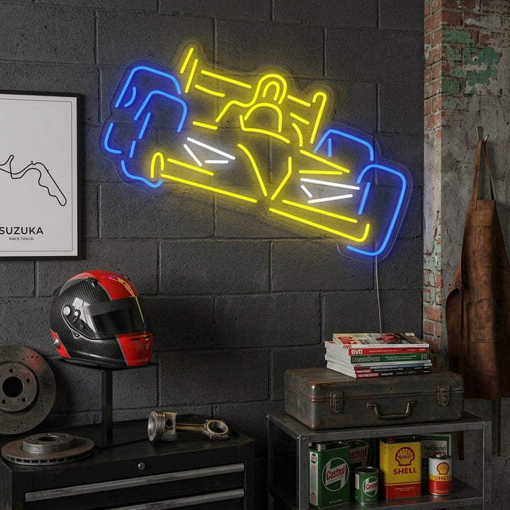 "Formule A Racing" Enseigne néon