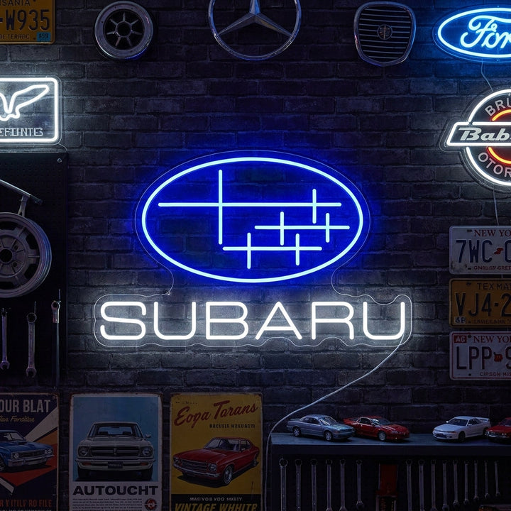 "Car Brand Logo" Enseigne néon