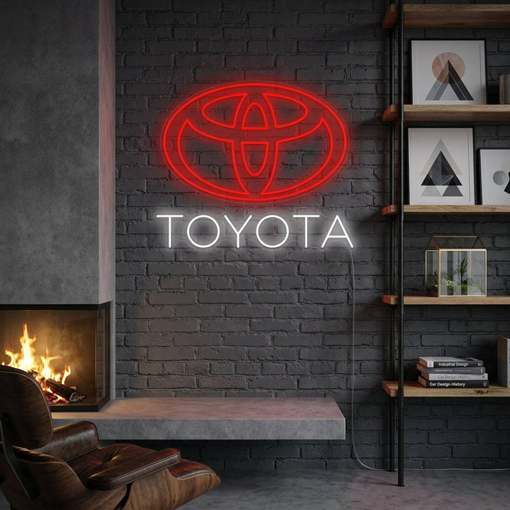 "Toyota" Enseigne néon