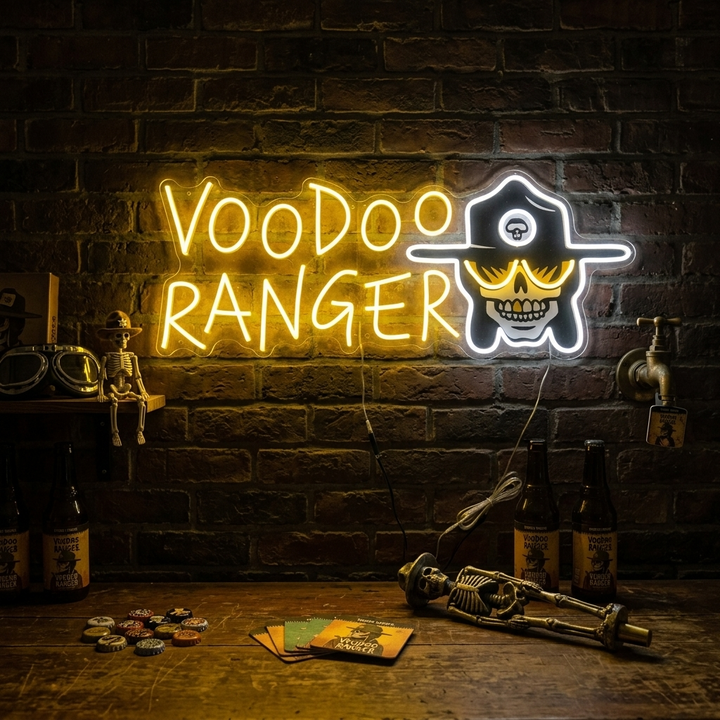 "Voodoo Ranger" Enseigne néon