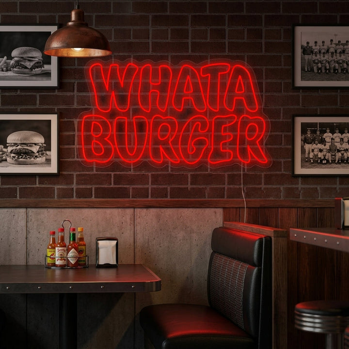 "Whataburger" Enseigne néon