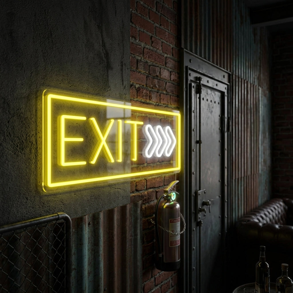 "Exit" Enseigne néon