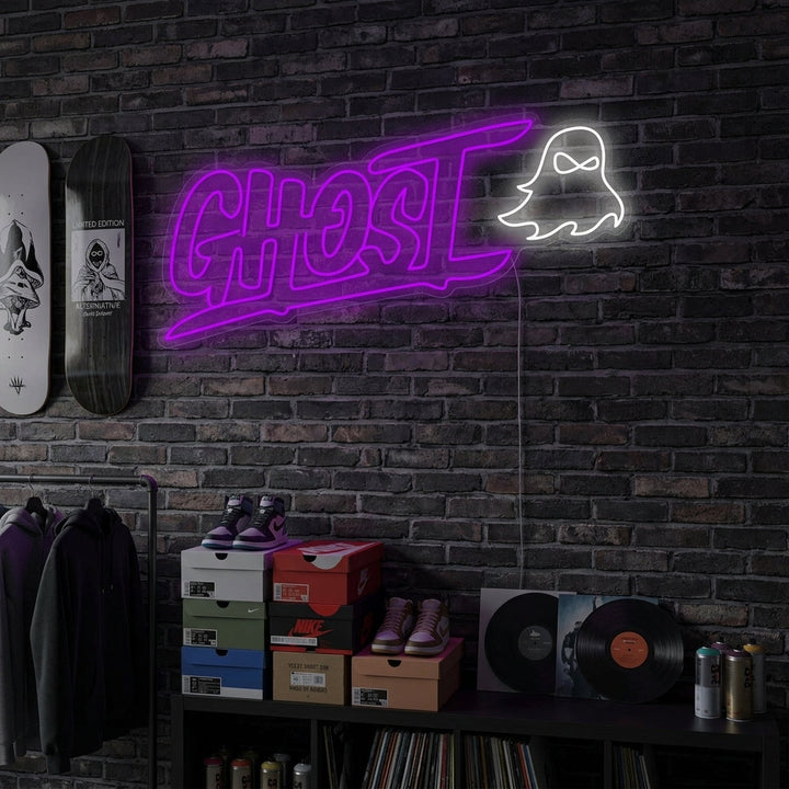 "Ghost" Enseigne néon
