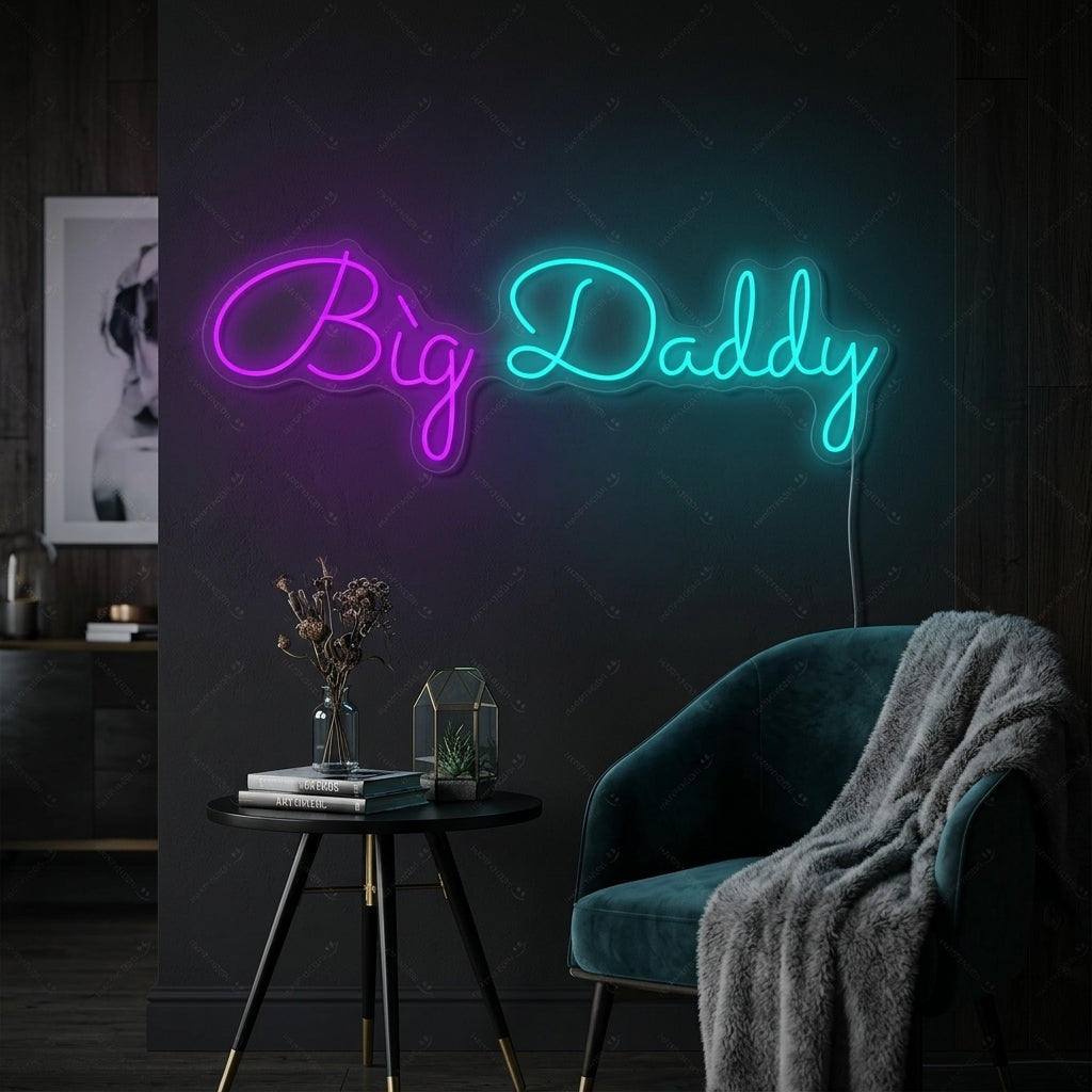 "Big Daddy" Enseigne néon
