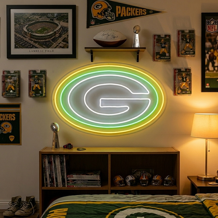 "Green Bay Packers" Enseigne néon