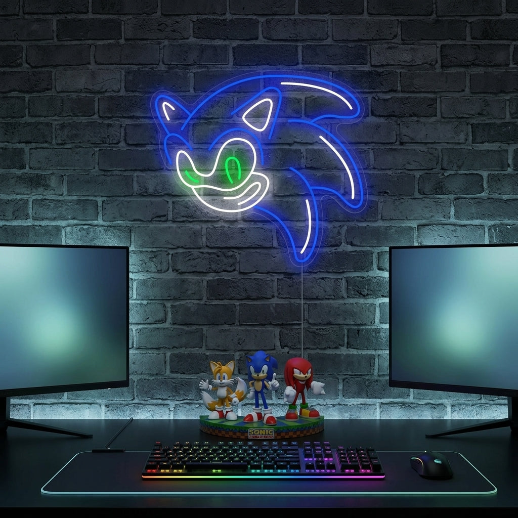 "Sonic" Enseigne néon
