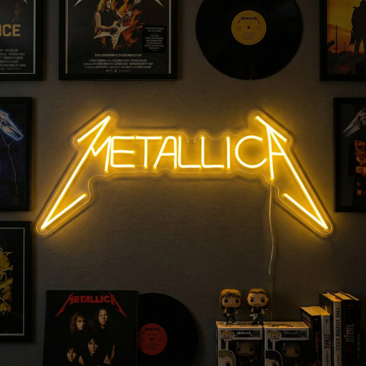 "Metallica" Enseigne néon