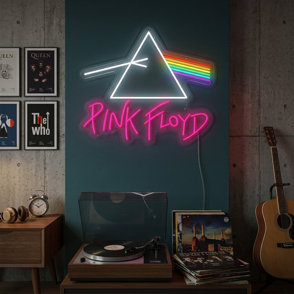 "Pink Floyd" Enseigne néon