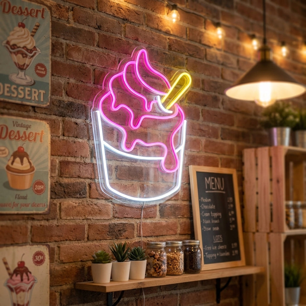 "Gelato" Enseigne néon