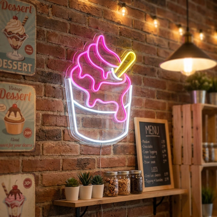 "Gelato" Enseigne néon