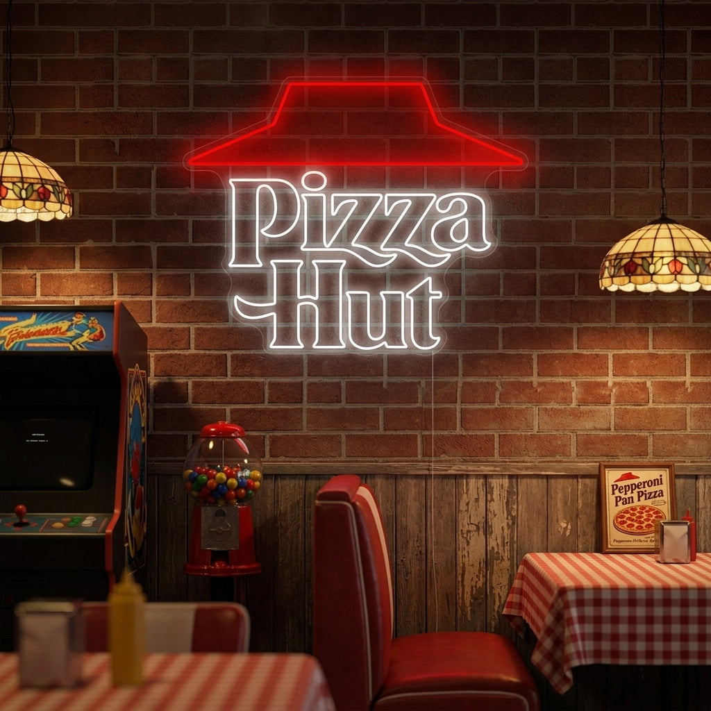 "Pizza Brand Logo" Enseigne néon