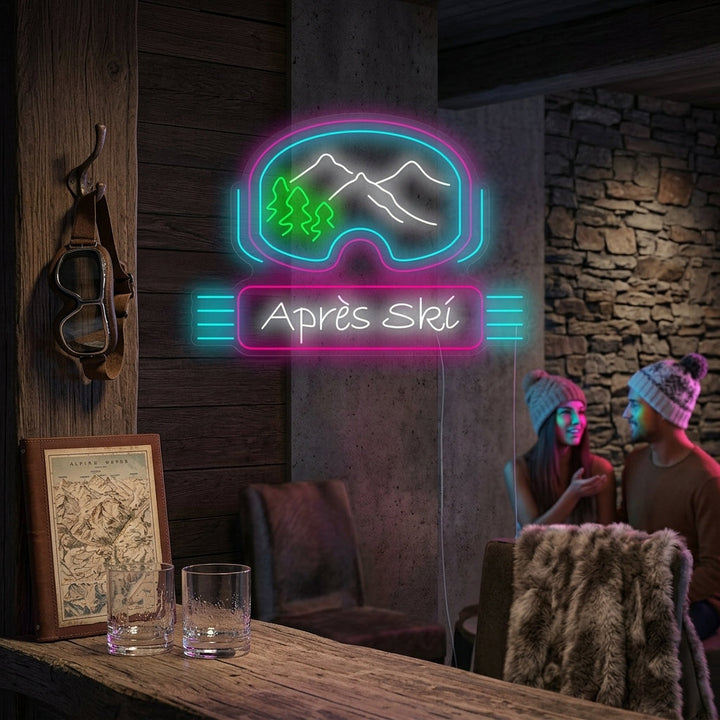 "Apres Ski" Enseigne néon