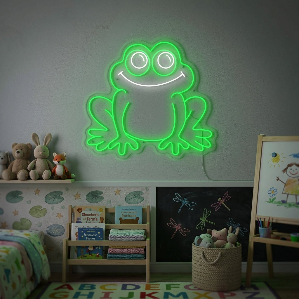 "Grenouille" Enseigne néon