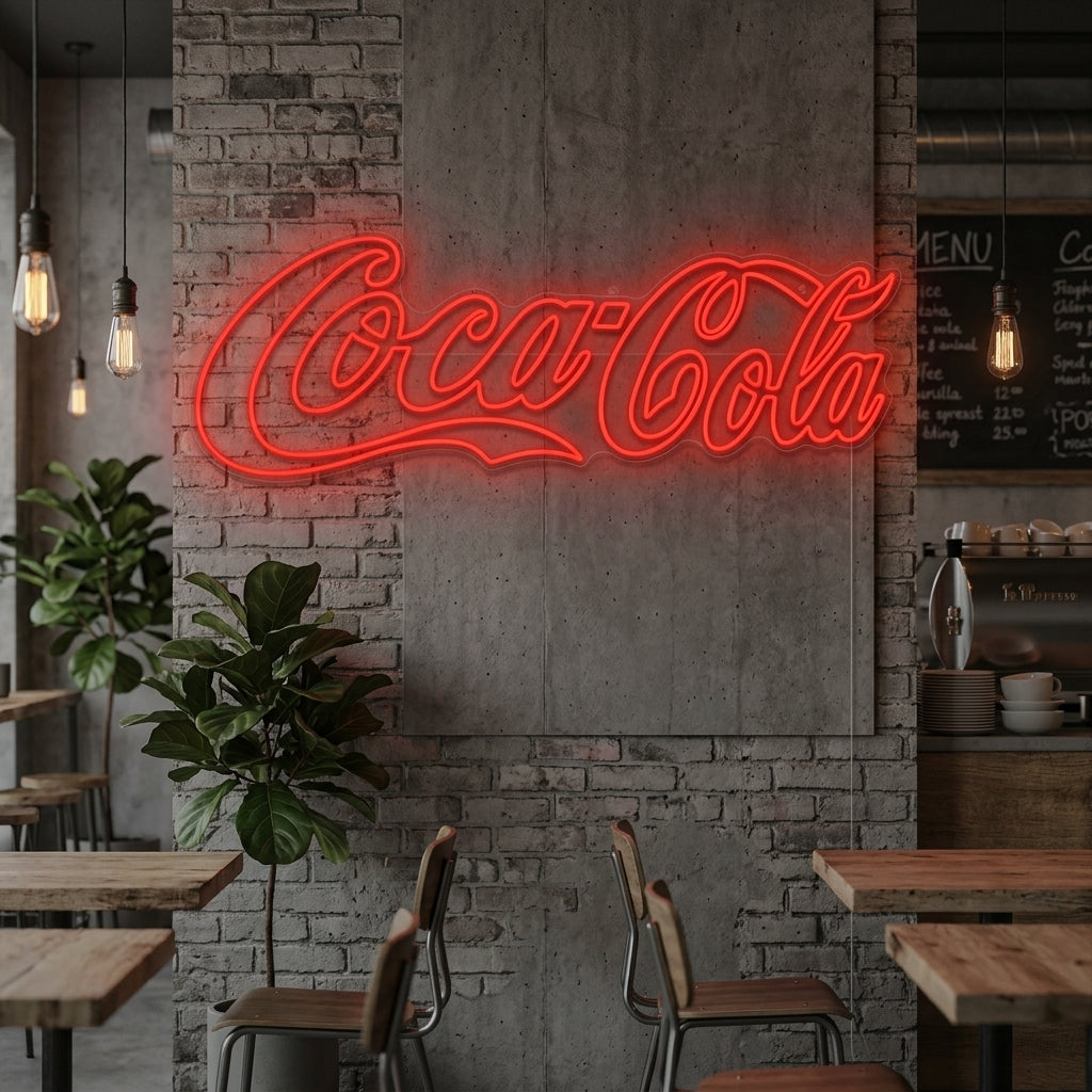 "Coca Cola" Enseigne néon