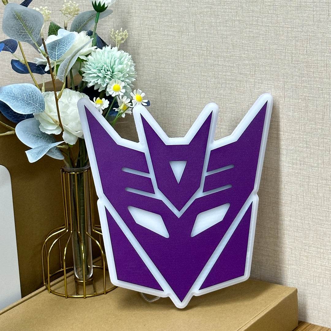 "Signe Decepticons, inspiré du film" Neon Like